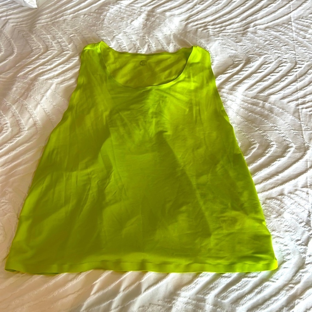 Lime Workout Tank